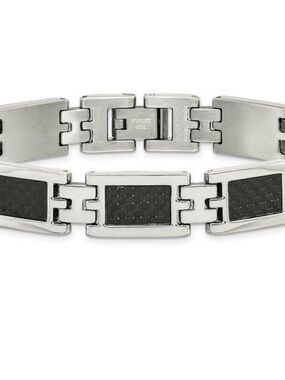 Black Bow Jewelry
Men's 7” Stainless Steel Carbon Fiber



Black Bow Jewelry C